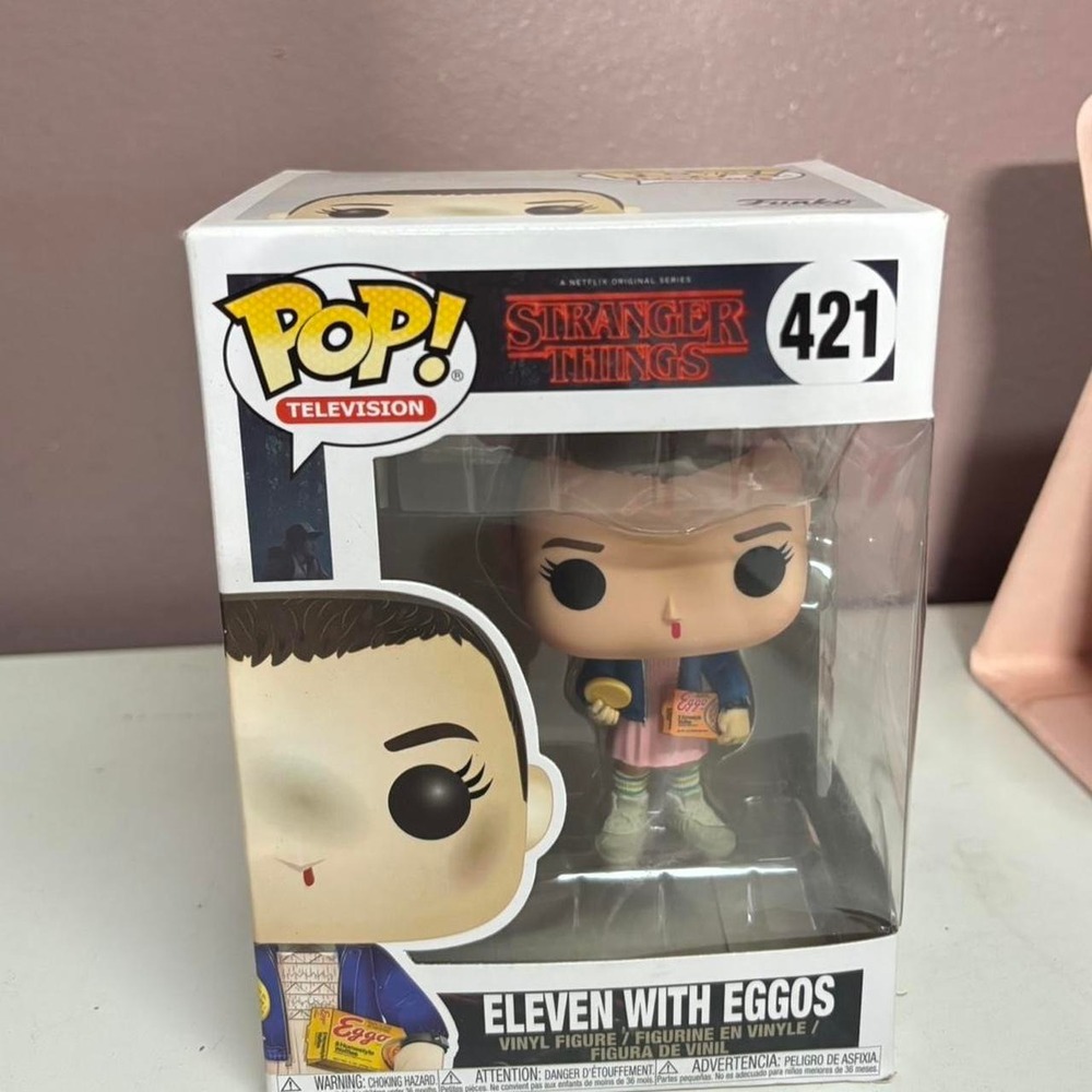 Stranger Things Eleven with Eggos Pop